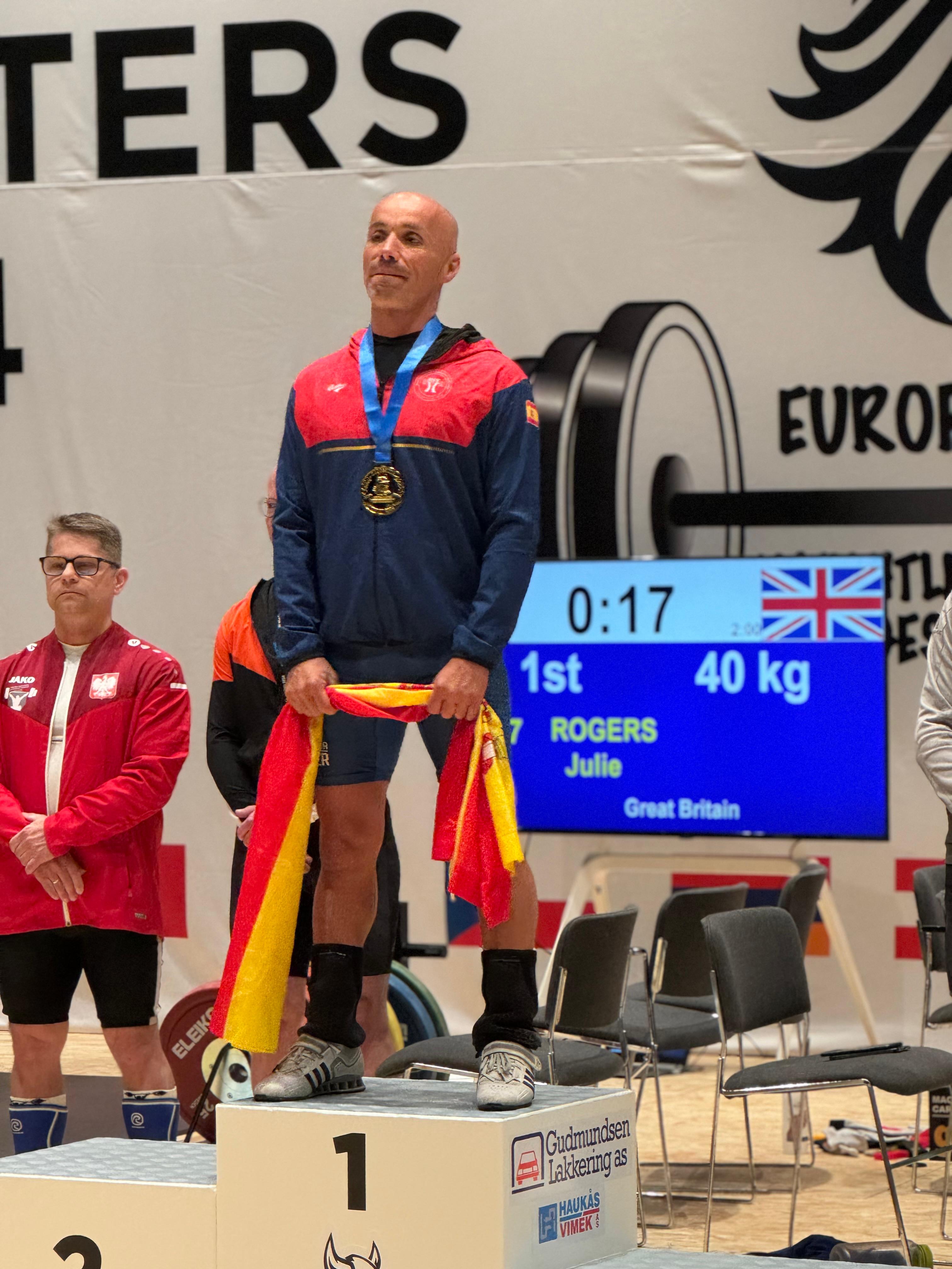 Mikel Muni&aacute;in, campe&oacute;n de Europa m&aacute;ster 2024